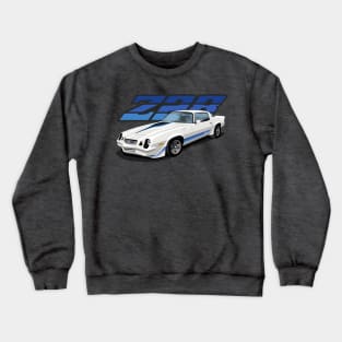 1981 Chevrolet Camaro Z28 in white Crewneck Sweatshirt